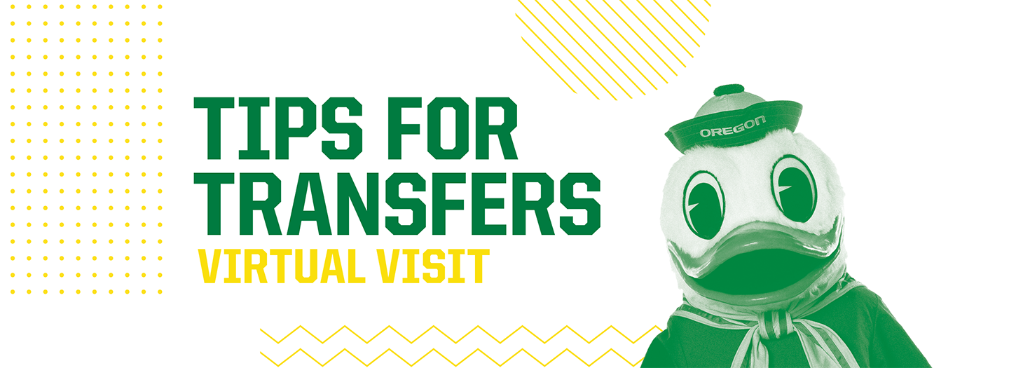 Banner for the page "Tips for Transfers Virtual Visit"
